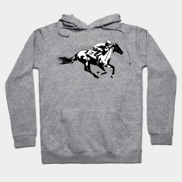 No.1 Horse Race Jockey Hoodie by snknjak